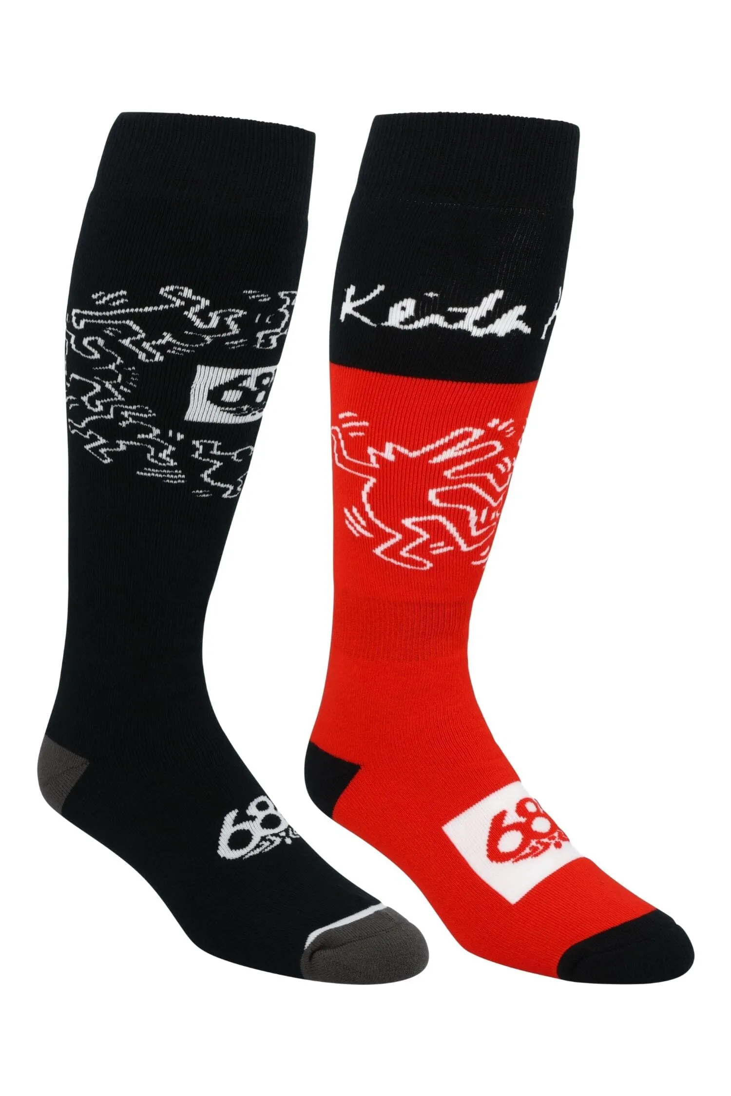 686 Men's Keith Haring Sock (2-Pack)