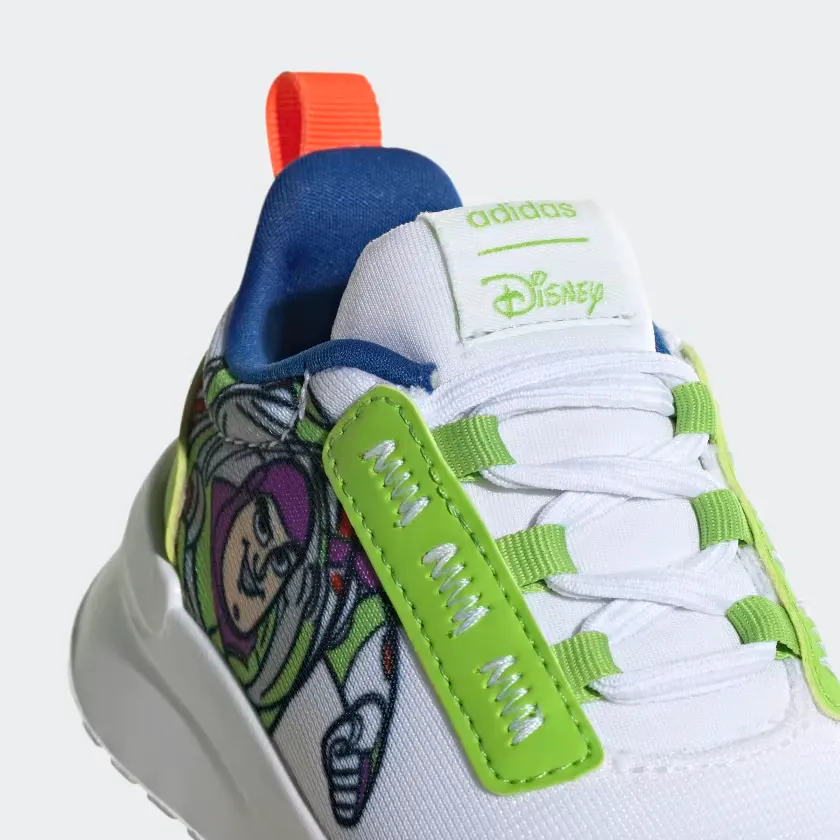 Adidas Kid's Racer TR21 Buzz Lightyear Shoes - Cloud White / Cloud White / Semi Solar Green