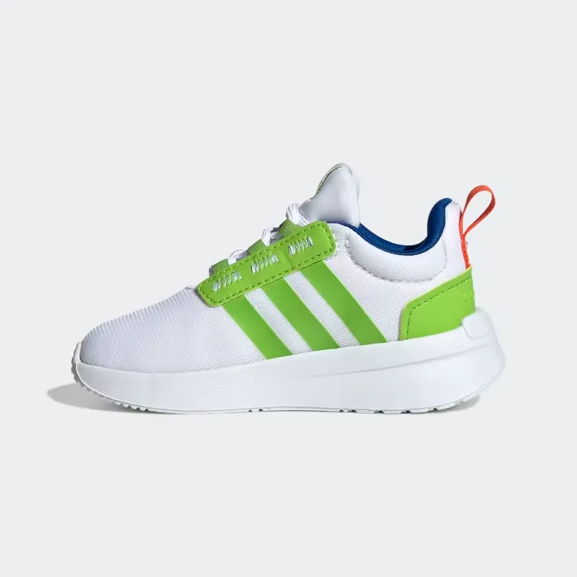 Adidas Kid's Racer TR21 Buzz Lightyear Shoes - Cloud White / Cloud White / Semi Solar Green