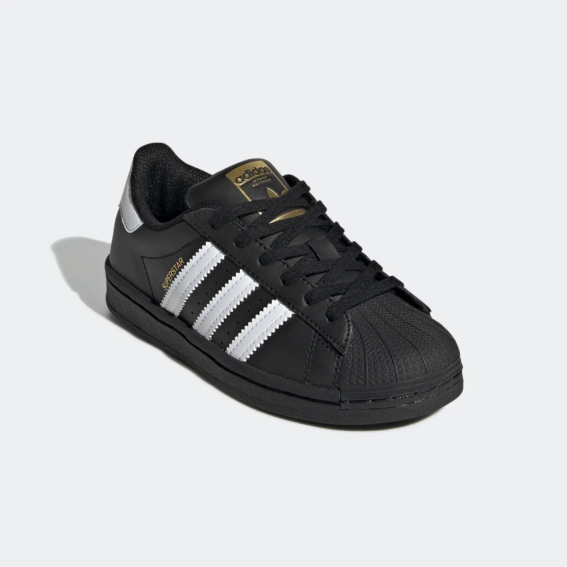 Adidas Kid's Superstar Shoes - Core Black / Cloud White