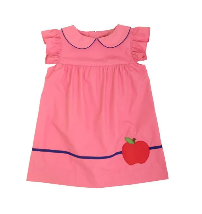 Angel Sleeve Holly Day Dress Apple