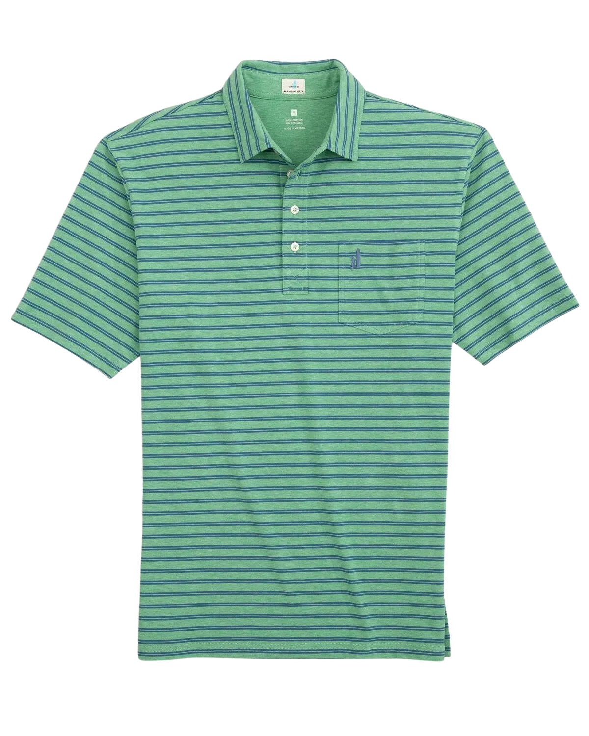 Atkins Striped Polo - Blimey Limey