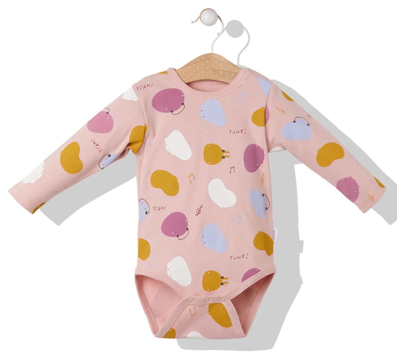 Bebetto Long Sleeve Bodysuit Colours (0-12mths)