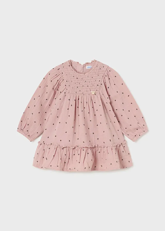 Blush Fleck Dress - Select Size