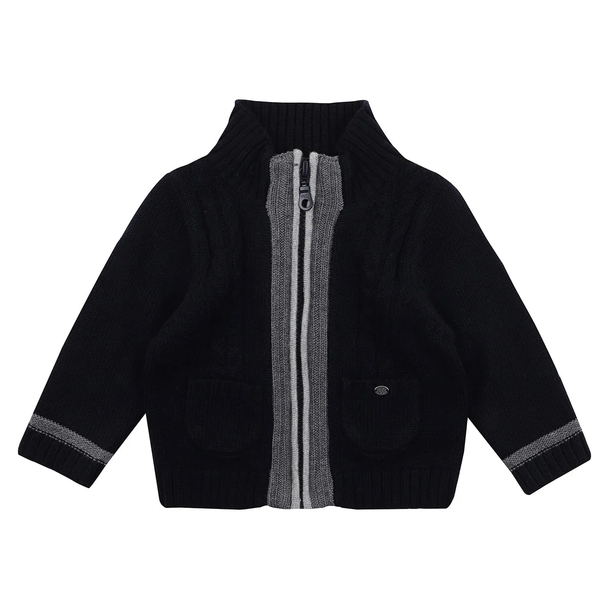 Charles Zip Front Cardigan