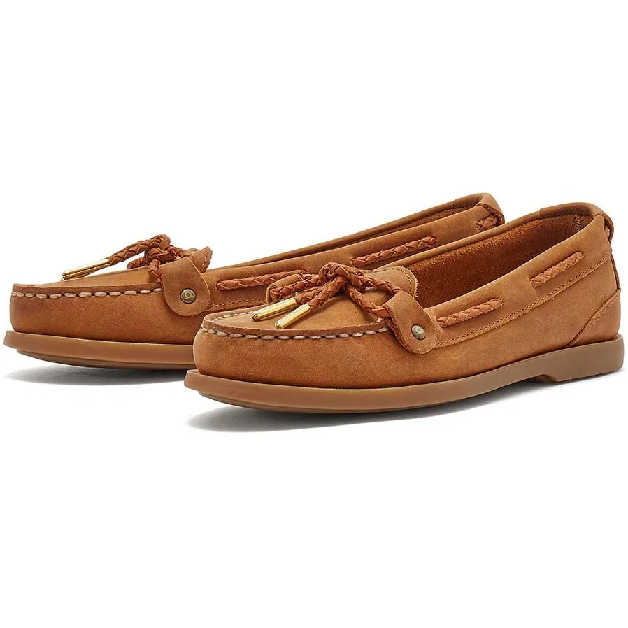 Chatham Rota Lady G2 - Nubuck Slip-On Boat Shoe