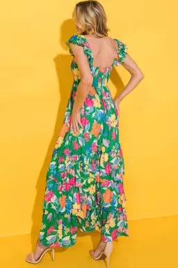 Cristina Tiered Maxi Dress