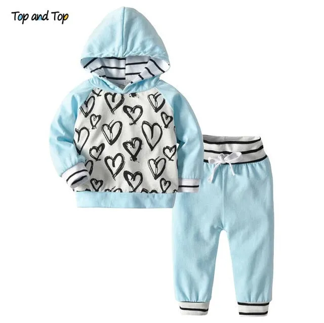 Cute Infant Hooded Sweatshirt