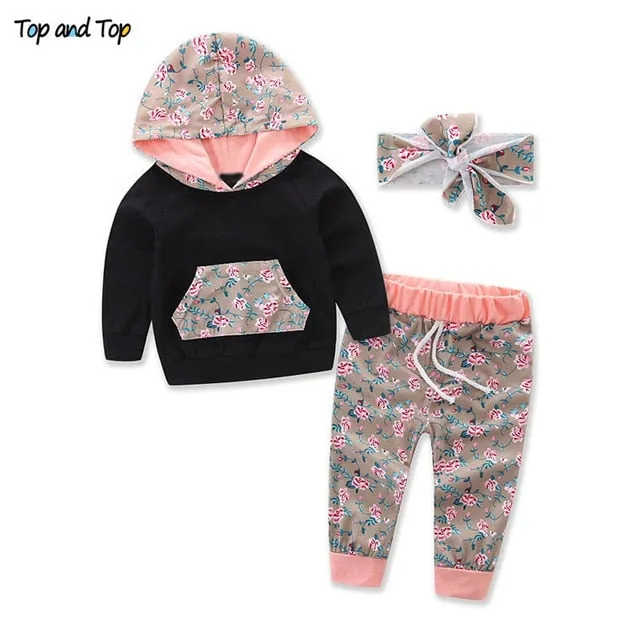 Cute Infant Hooded Sweatshirt