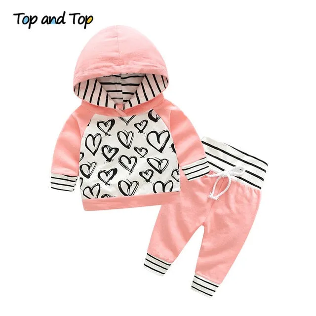 Cute Infant Hooded Sweatshirt