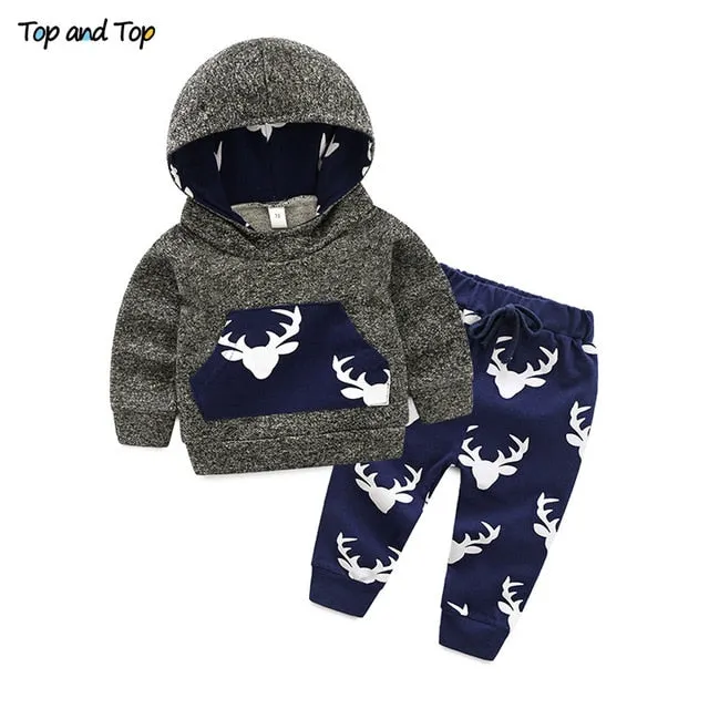 Cute Infant Hooded Sweatshirt