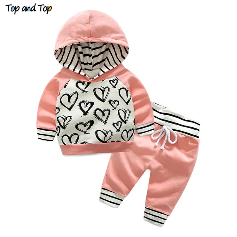 Cute Infant Hooded Sweatshirt