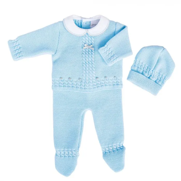 Dandelion Blue Knitted Leggins and Jumper