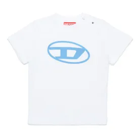 Diesel Baby Boys White T-Shirt