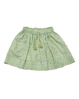 DOLLY SKIRT-Green Ghad