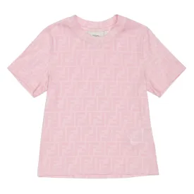 Fendi Pink Logo T-Shirt