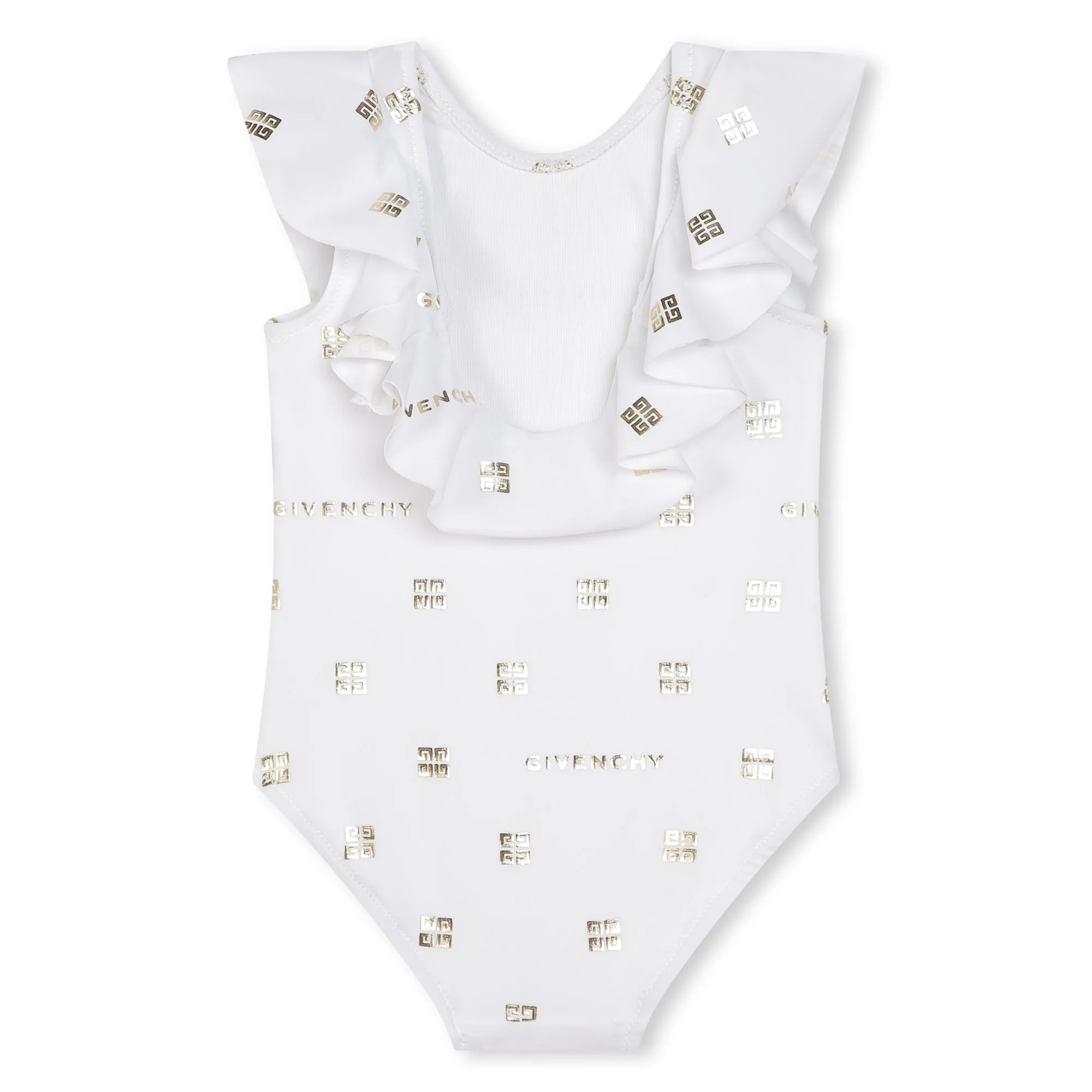 Givenchy Baby Girls White Swimsuit