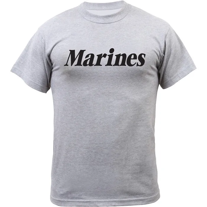 Grey - MARINES Physical Training T-Shirt