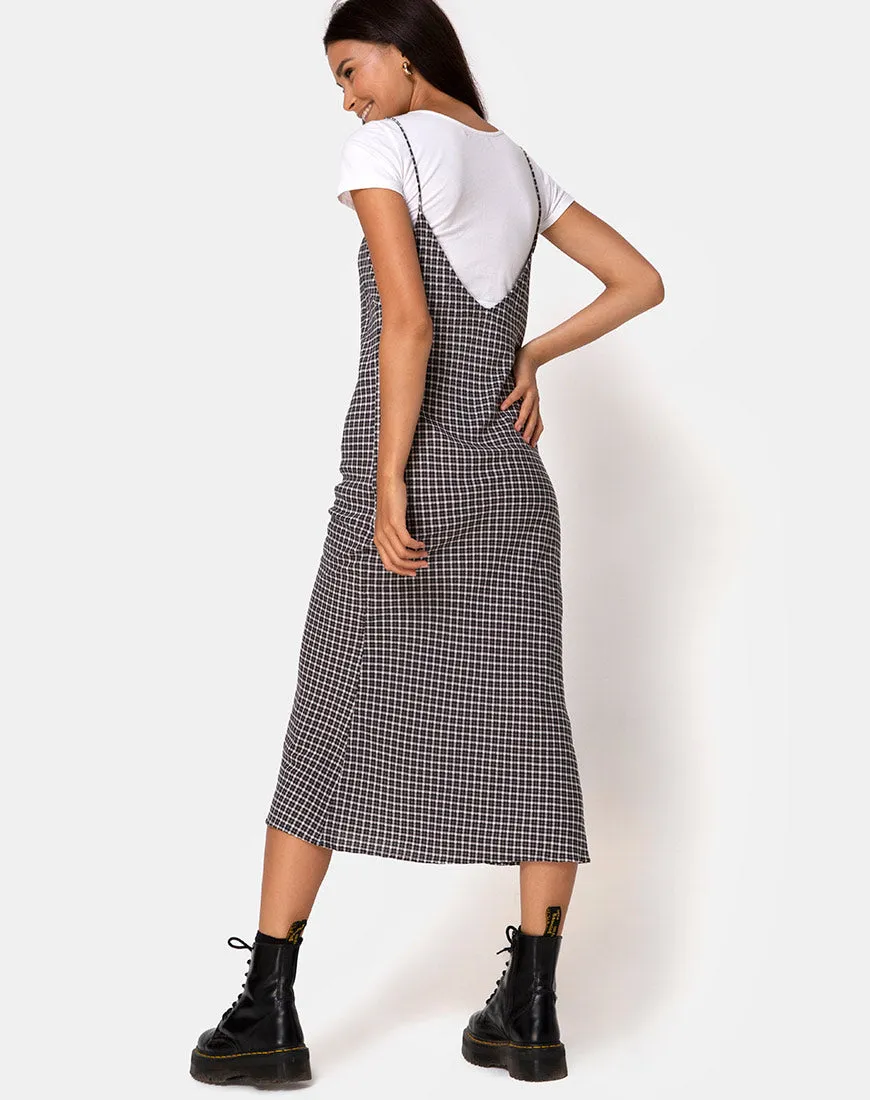 Juvina Dress in Check It Out Black