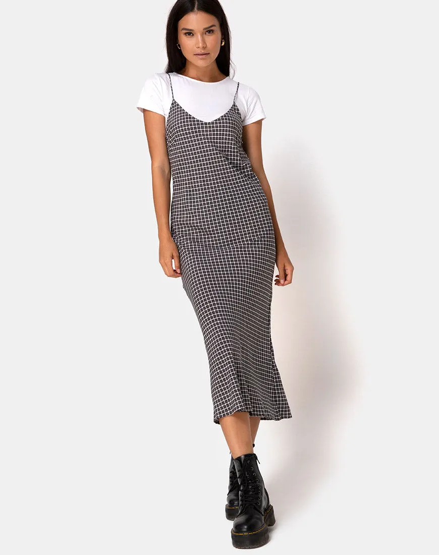 Juvina Dress in Check It Out Black