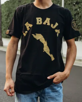 LA BAJA BLACK T-SHIRT