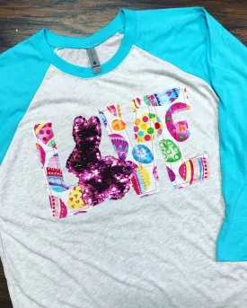 LOVE Bunny Shirt - Easter Shirt