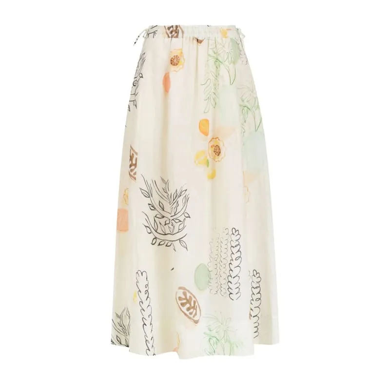 Maison Linen Skirt