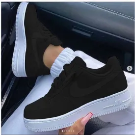 Men's size 10 Murder Black Nike AF1 - Custom Order