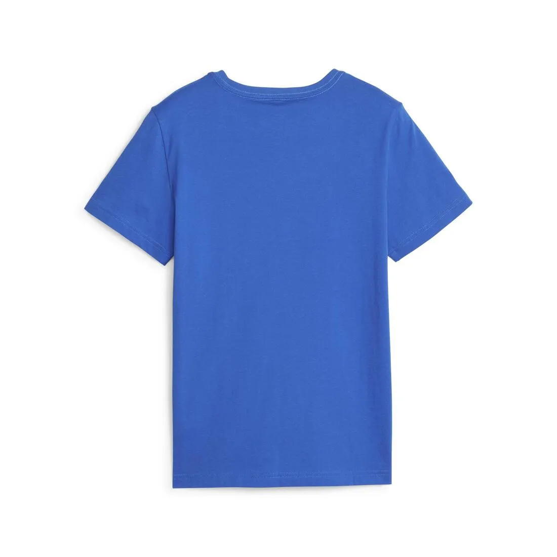 PUMA Essentials  Two-Tone Logo Junior Tee BLUE