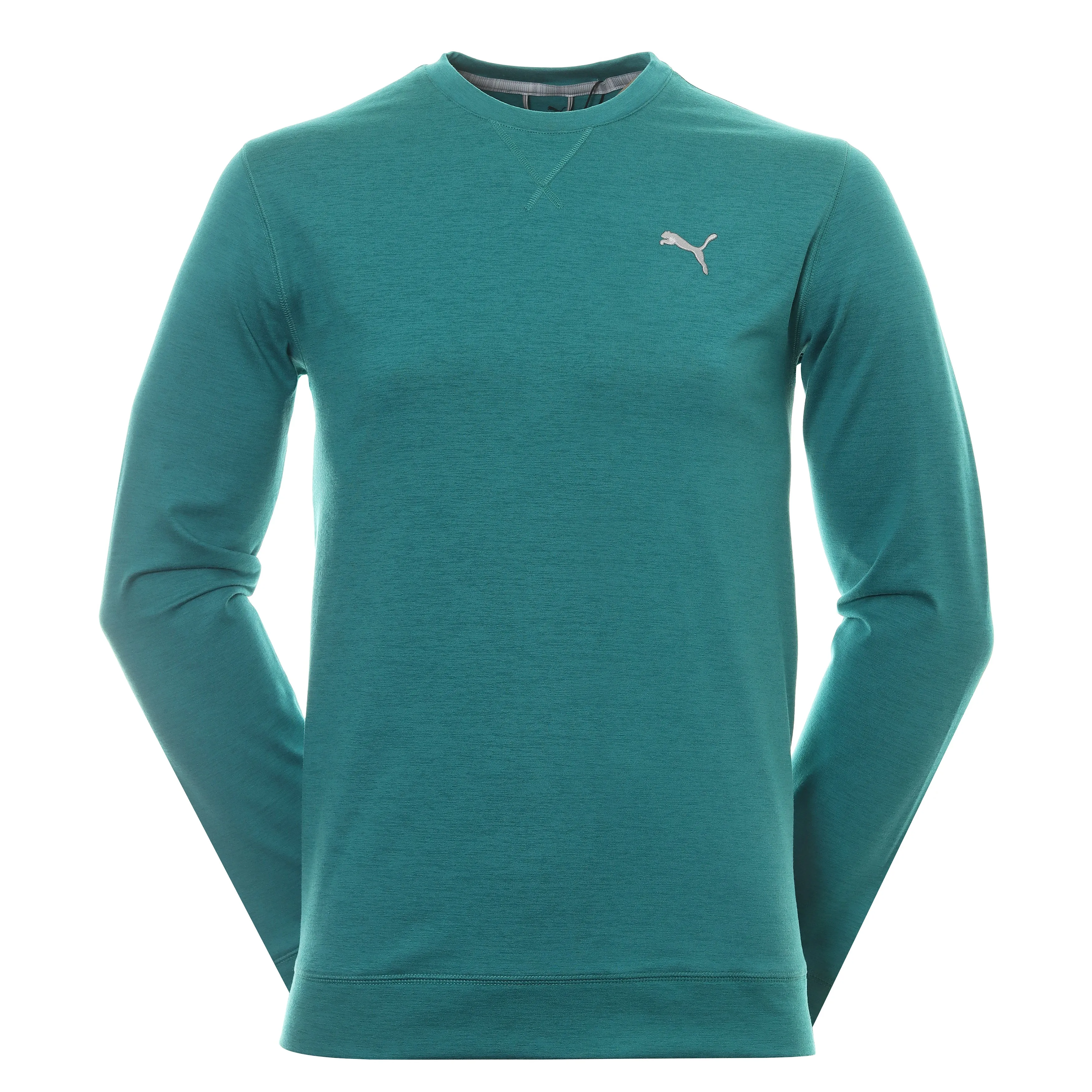 Puma Golf Cloudspun Heather Crew Neck