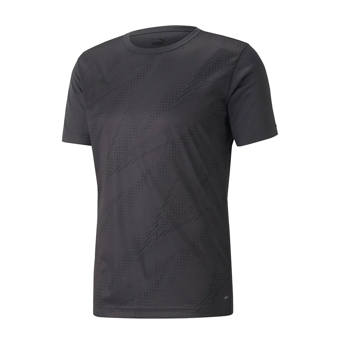 PUMA INDIVIDUALRISE FOOTBALL MEN'S GRAPHIC TEE GREY