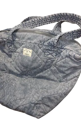 Quilted Tote, Acid Driftwood