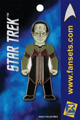 Star TreK ELIM GARAK Licensed FanSets MicroCrew Collector’s Pin