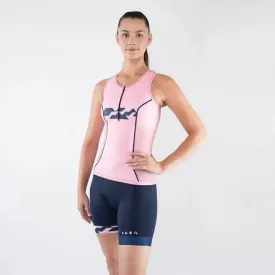 Sub4 Women's Endurance Tri Singlet - Brevett Dusk