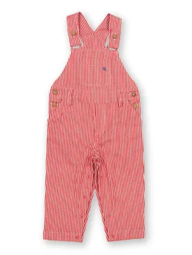 Ticking dungarees