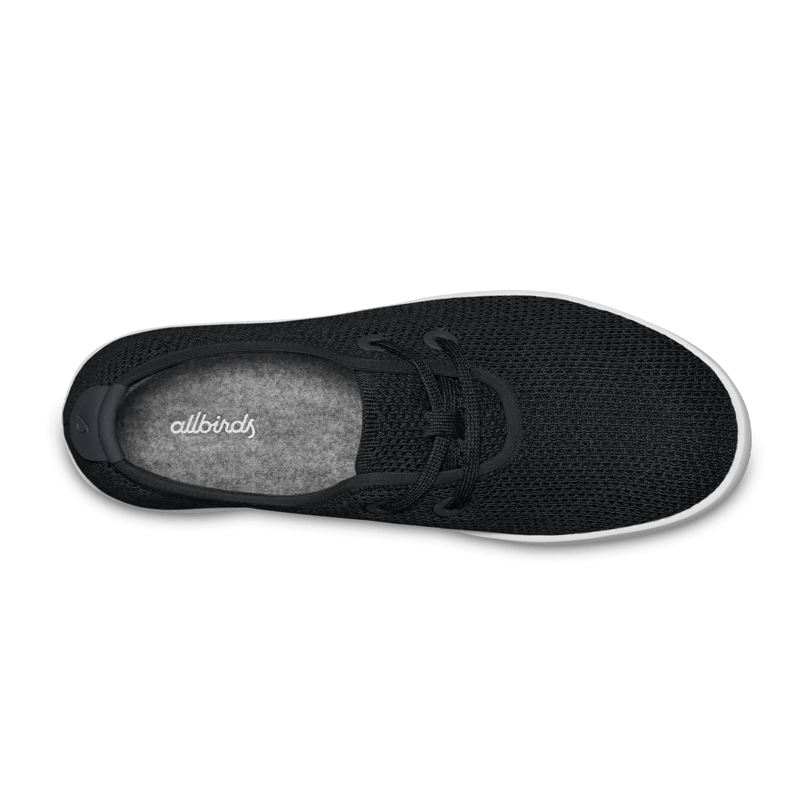 Women's Tree Skippers - Jet Black (White Sole)